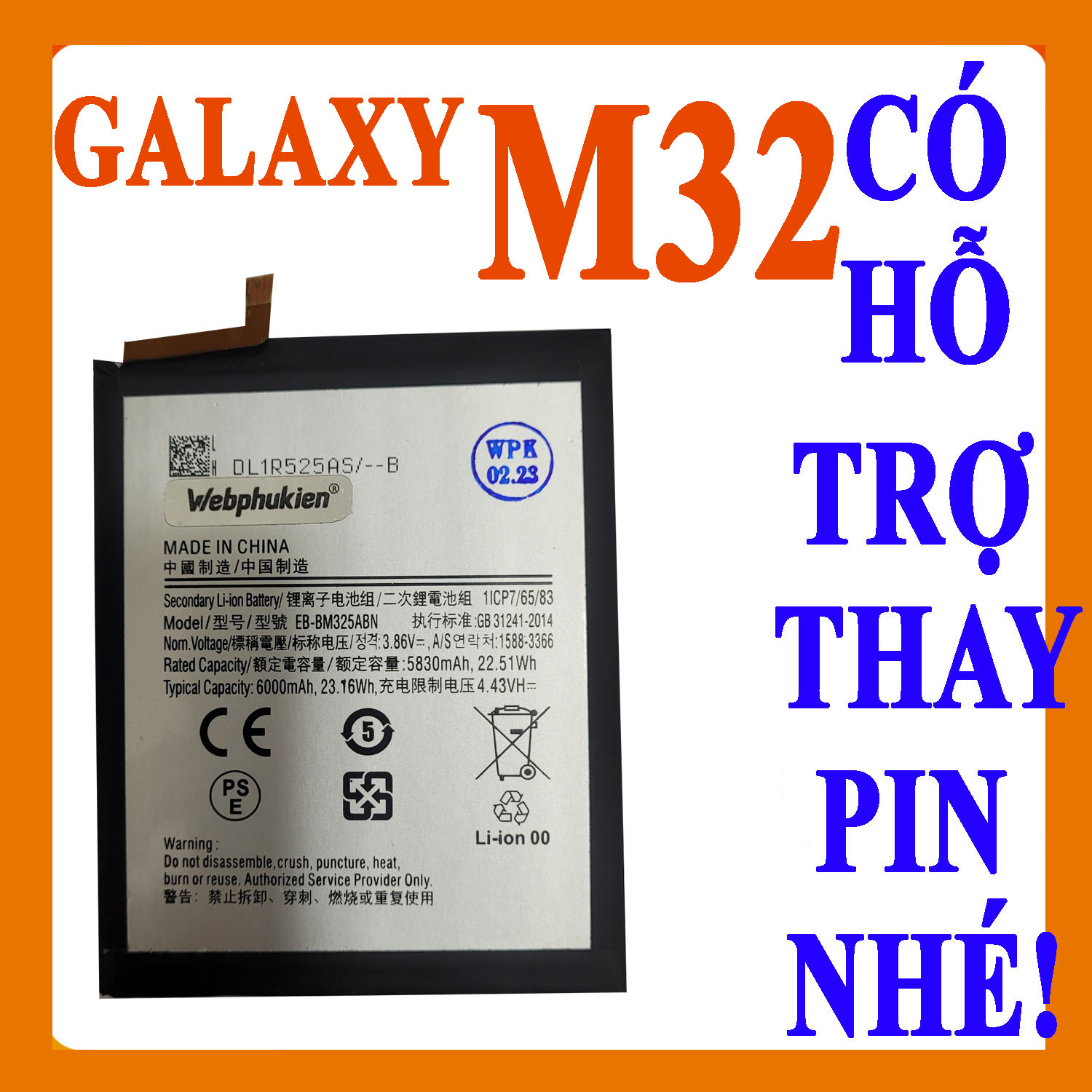 Pin scud cho samsung galaxy note 20/s8 active/m20/m30/m32/s21/note 8/note 10 plus