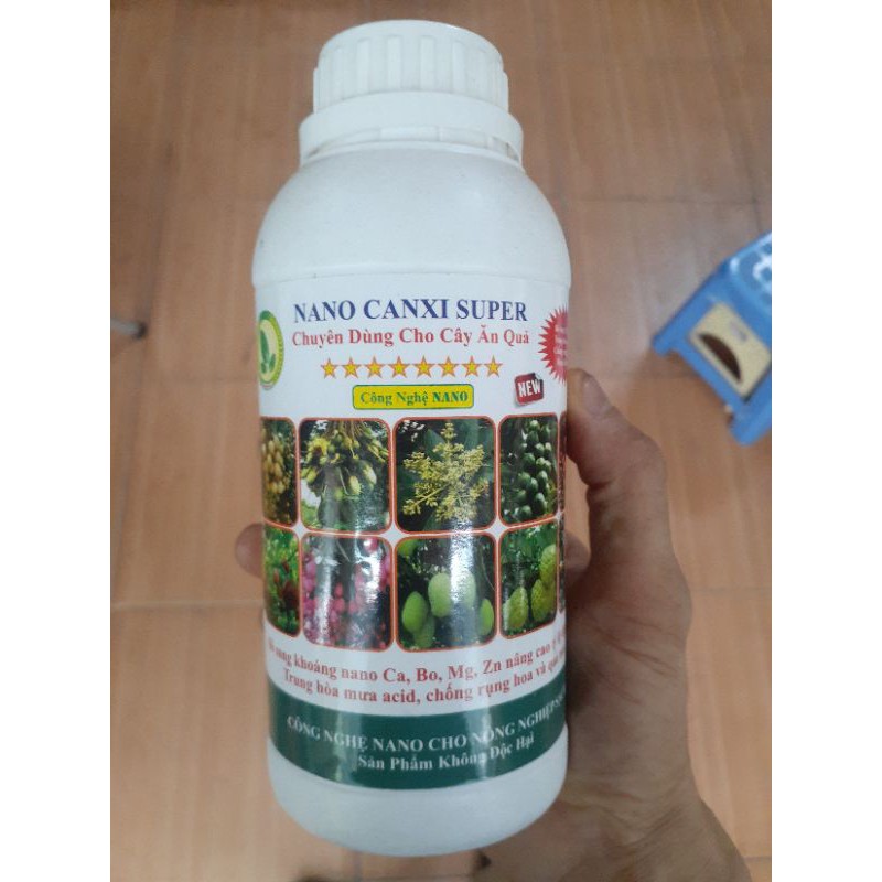 Chế phẩm Nano Canxi Super chai 500ml