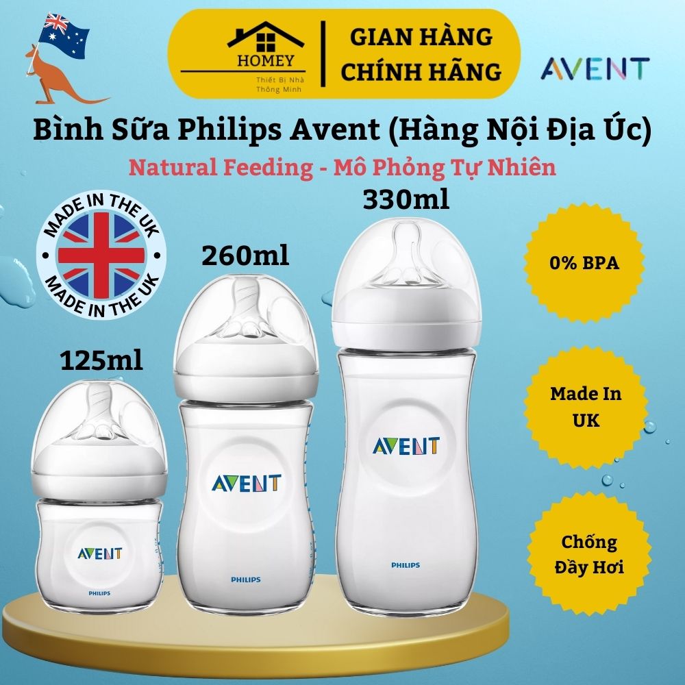 Homey - Bình Sữa Philips AVENT Natural