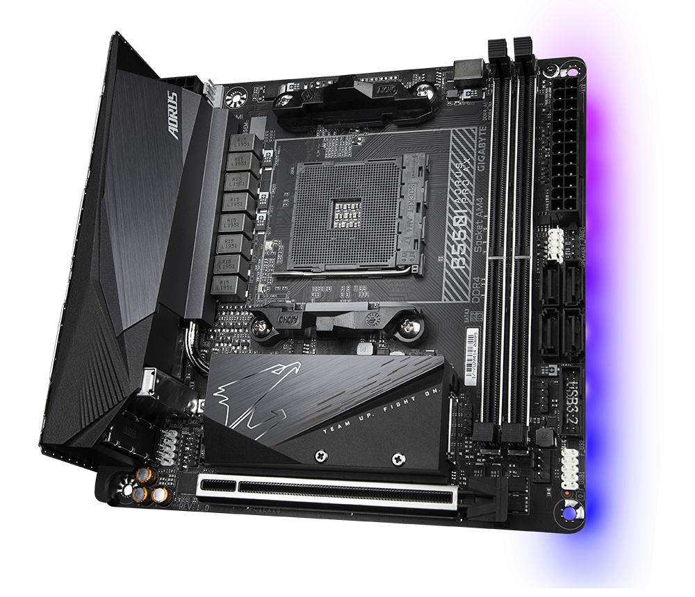[Trả góp 0%]Mainboard Gigabyte B550 I AORUS PRO AX