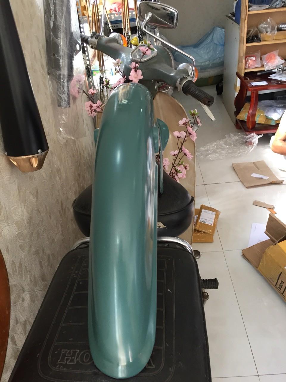 dè trước cánh én , 81,86 -màu xanh