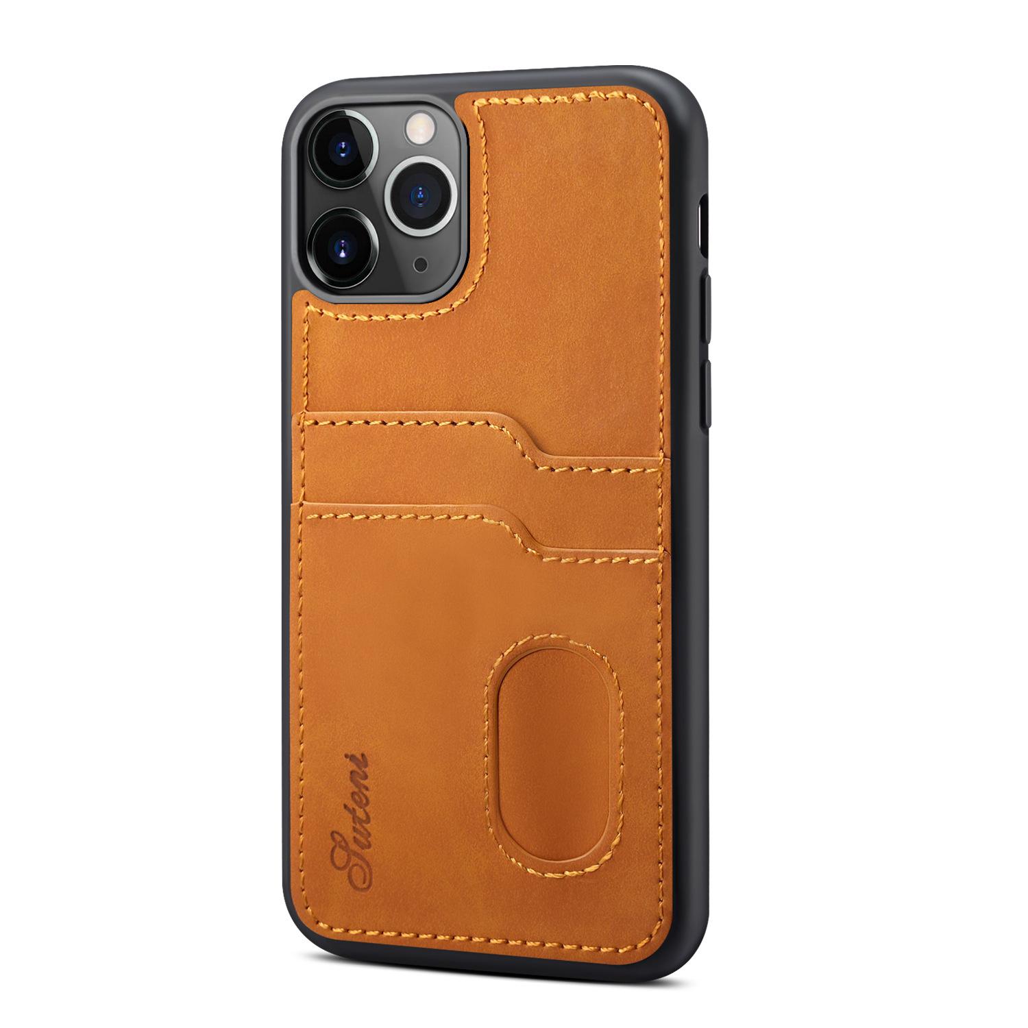 Ốp lưng da cao cấp và đựng thẻ cho iPhone 11/  iPhone 11Pro/ iPhone 11 Pro Max