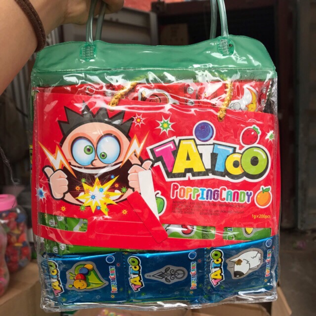 Kẹo nổ tatoo 200 chiếc