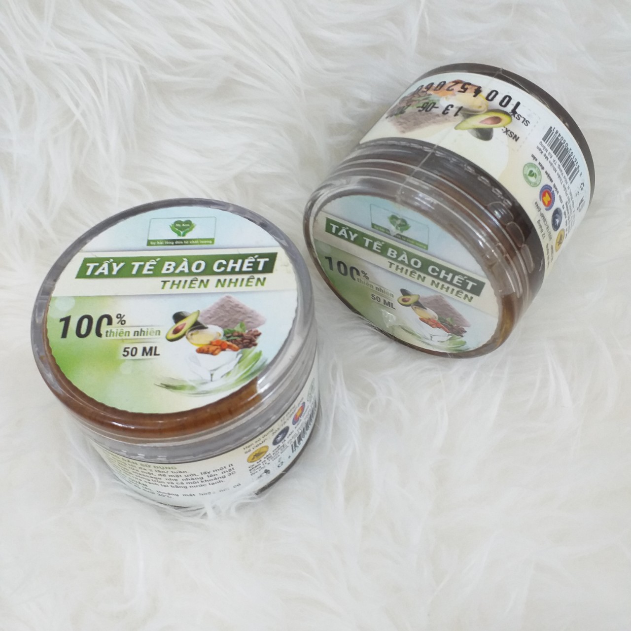 Tẩy tế bào chết vùng mặt Mẹ Ken 50ml