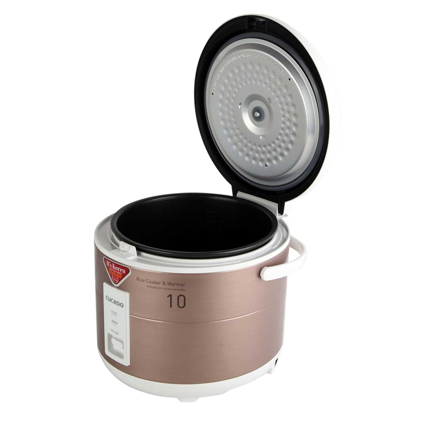 Nồi cơm điện cơ 1,8L Cuckoo CR-1065B-nâu