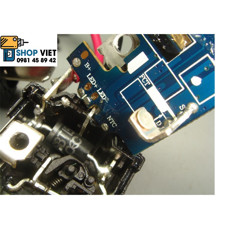 SV Công tắc điều tốc đảo chiều cho máy khoan 12V-20A