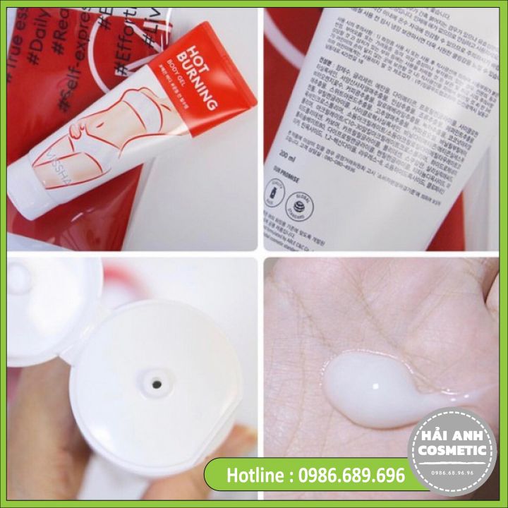Kem Tan Mỡ Bụng Missha Hot Burning Hàn Quốc