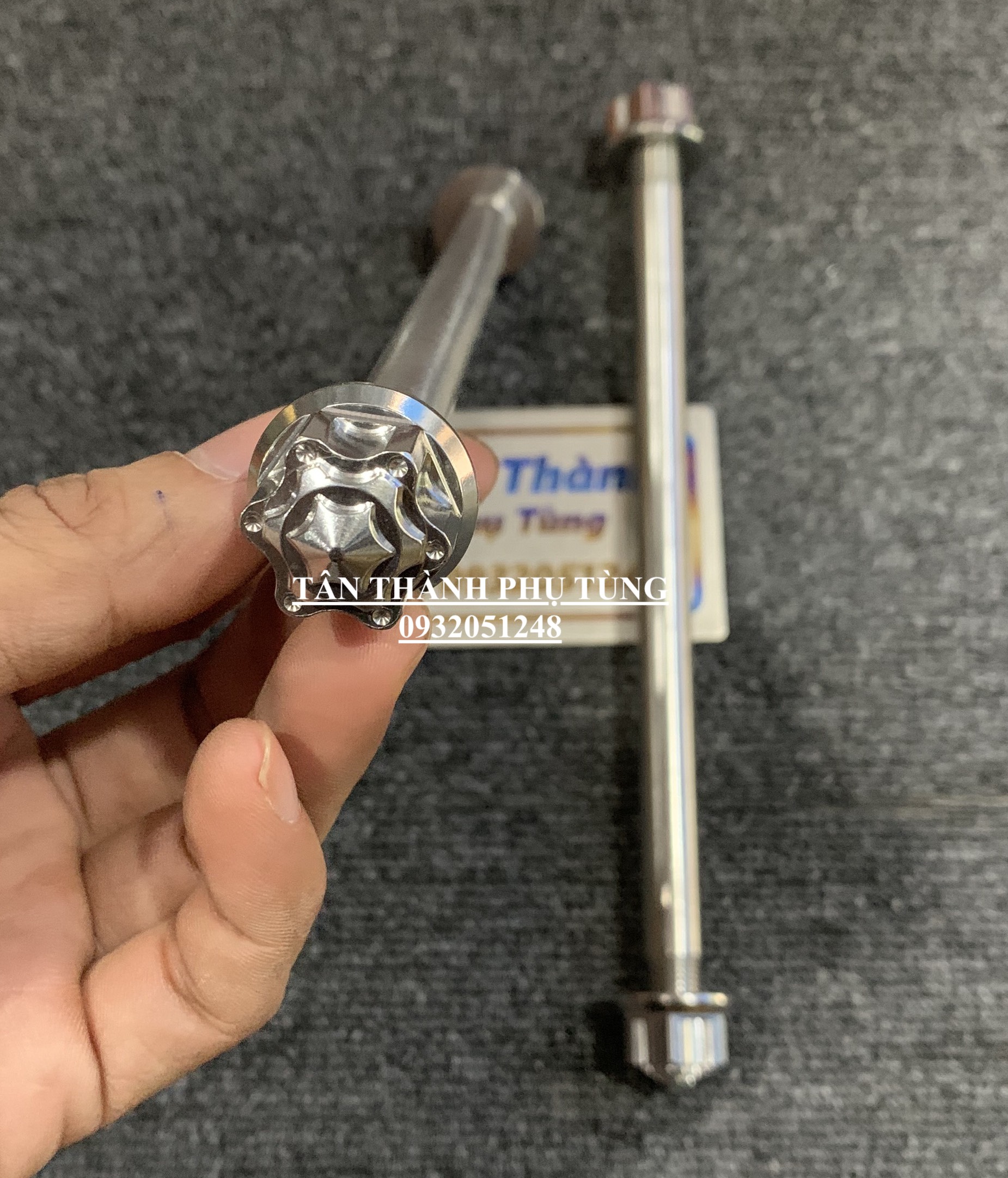 Cốt Inox kèm Tán SALAYA đầu bích DREAM WAVE FUTURE