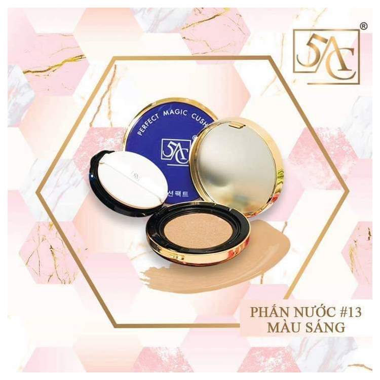 Phấn nước phấn nền che khuyết điểm kiềm dầu cho da dầu mụn 5AC Hàn quốc 15g