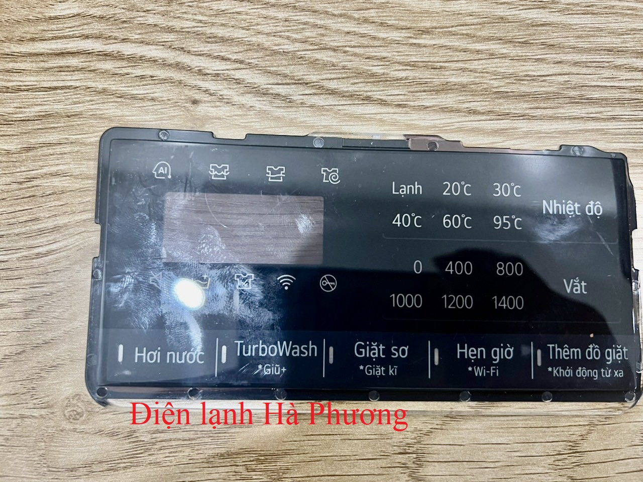 Mặt kính hiển thị máy giặt lg - mặt cảm ứng máy giặt lg - mới hãng - f85