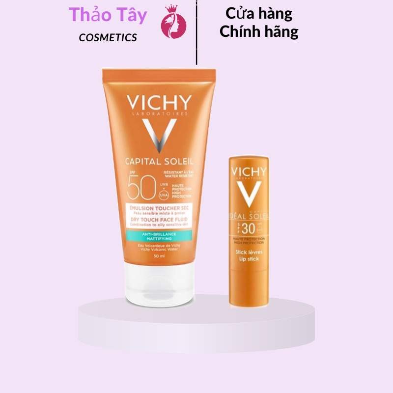 [FreeShip] Kem chống nắng VICHY Spf 50+ .