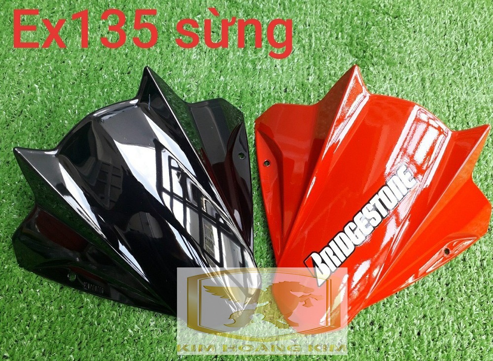 EXCITER 135 ốp đầu đèn mão Sừng Siêu đẹp và thời trang....nhiều màu