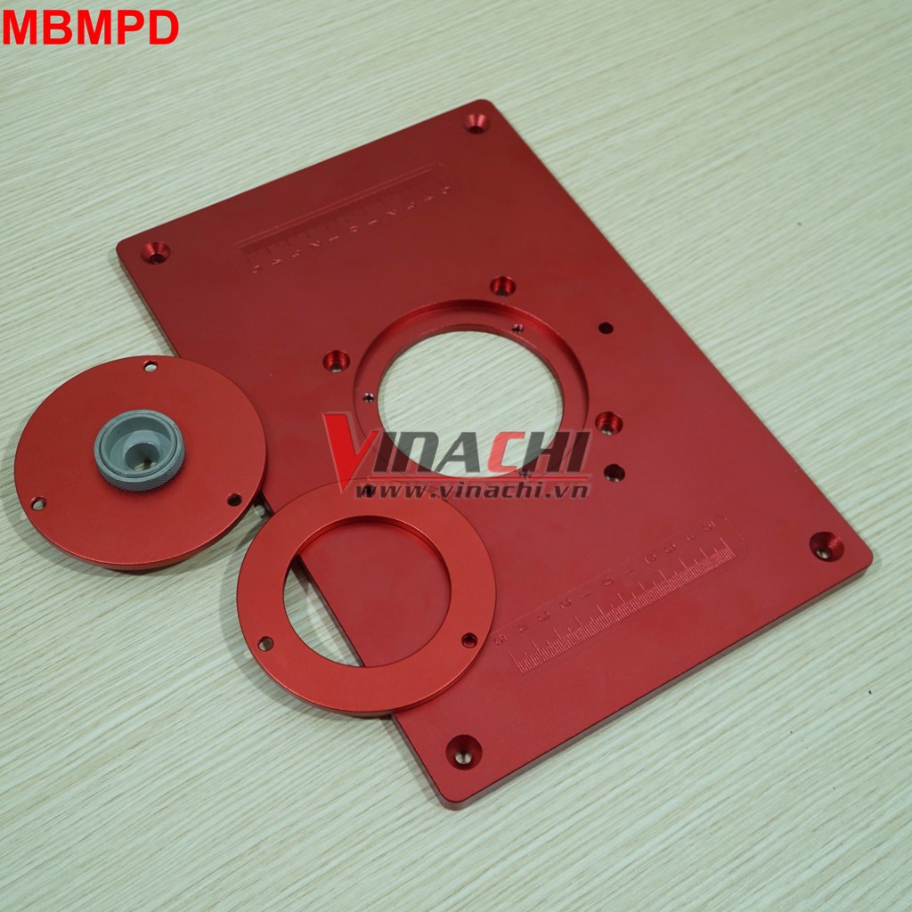 Mặt Bàn Máy Phay Đỏ Cốt 12,7mm