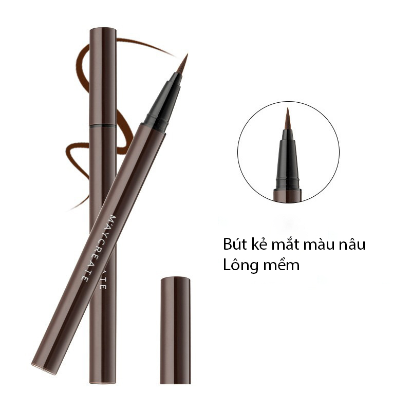 Kẻ Mắt Nước Eyeliner Maycreate không trôi không lem không thấm nước TT03