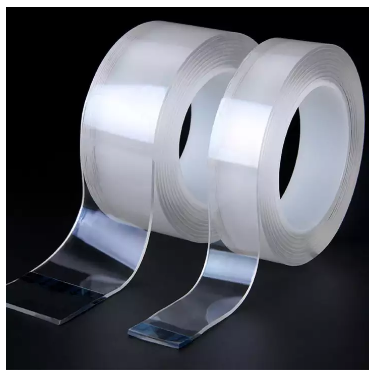 [HCM]combo 2  băng keo 2 mặt đa năng trong suốt dán cuộn 1m trên mọi bề mặt siêu chắc chắn (LOẠI DÀY 2mm)