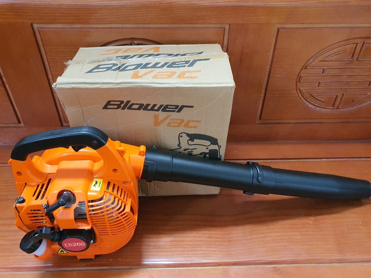 Máy thổi bụi, lá cây chạy xăng 2 thì siêu khỏe BLOWER VAC