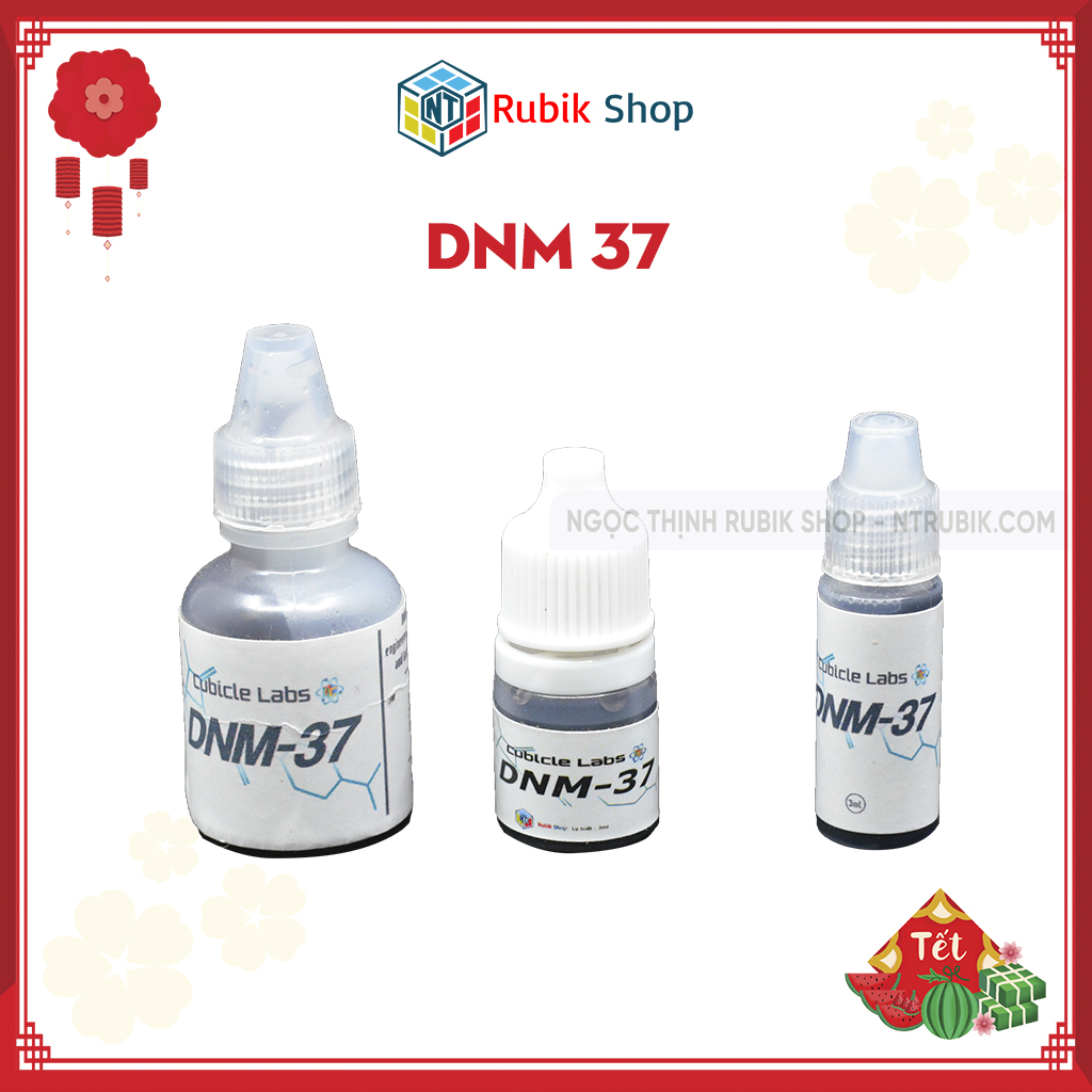 [Cubicle] DNM-37 dầu bôi trơn rubik lọ 3cc/ 10cc
