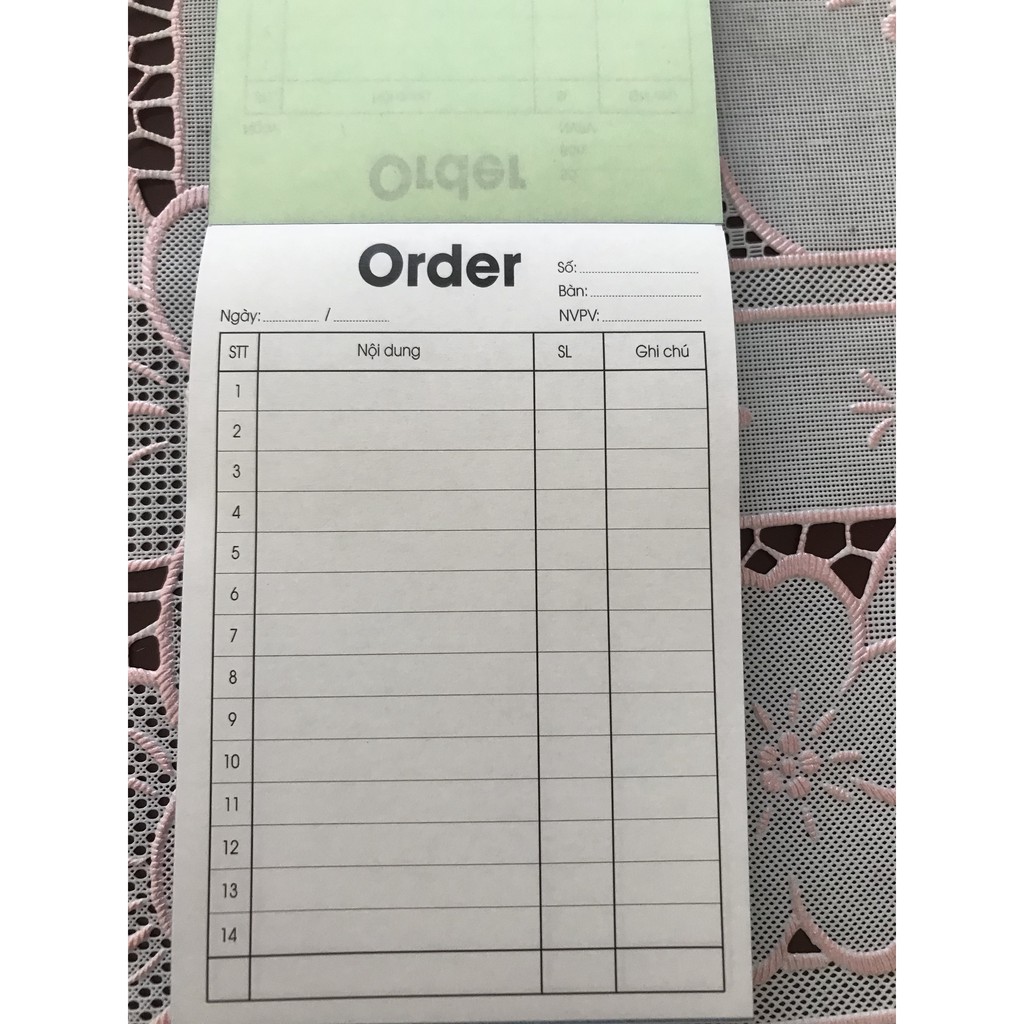THANH LÝ 150 CUỐN GIẤY ORDER  (COMBO 150 CUỐN)