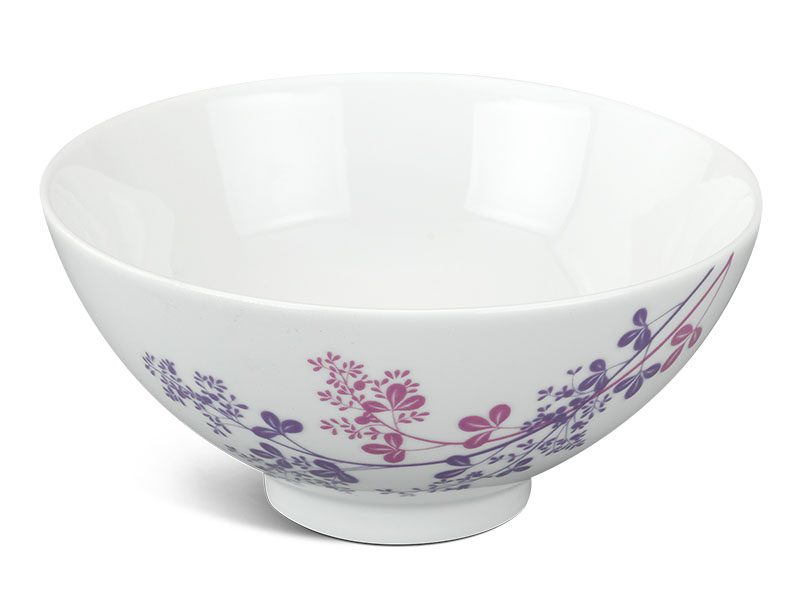 Tô Trung 20cm Daisy Cỏ Tím