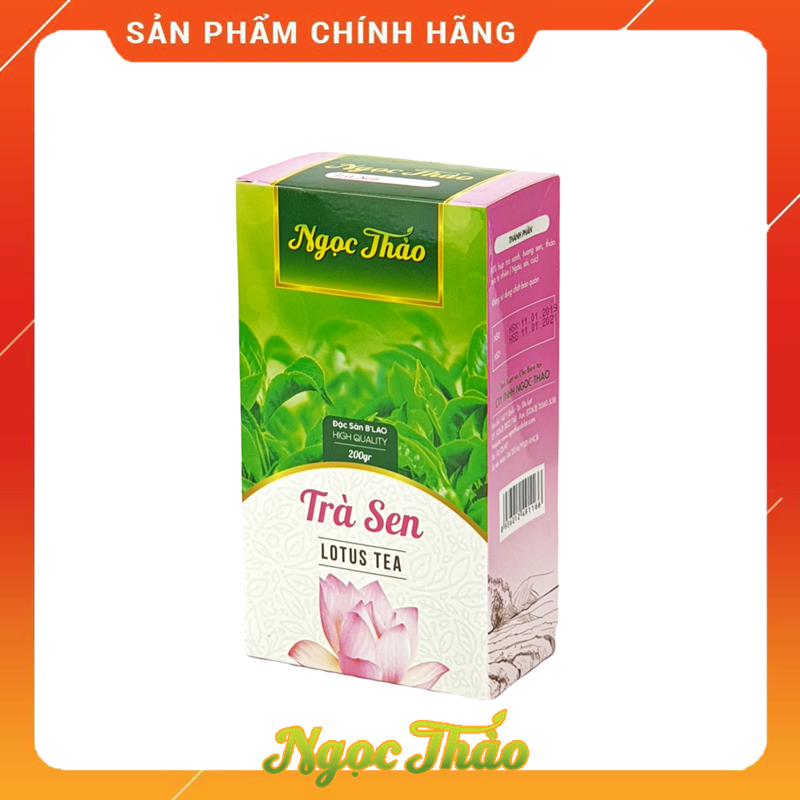 Hộp trà sen 200g (Mới) - Ngọc Thảo