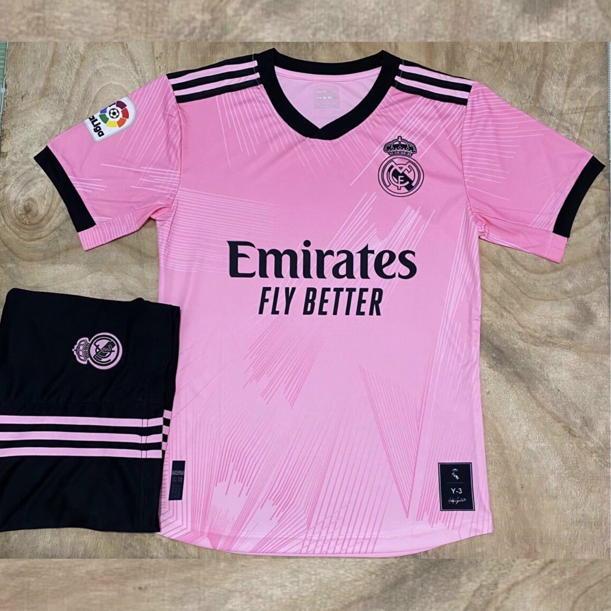 HOÀN TIỀN 15% - Áo Bóng Đá CLB Real Madrid - Thun Thái Cao Cấp - Co Giãn 4 Chiều