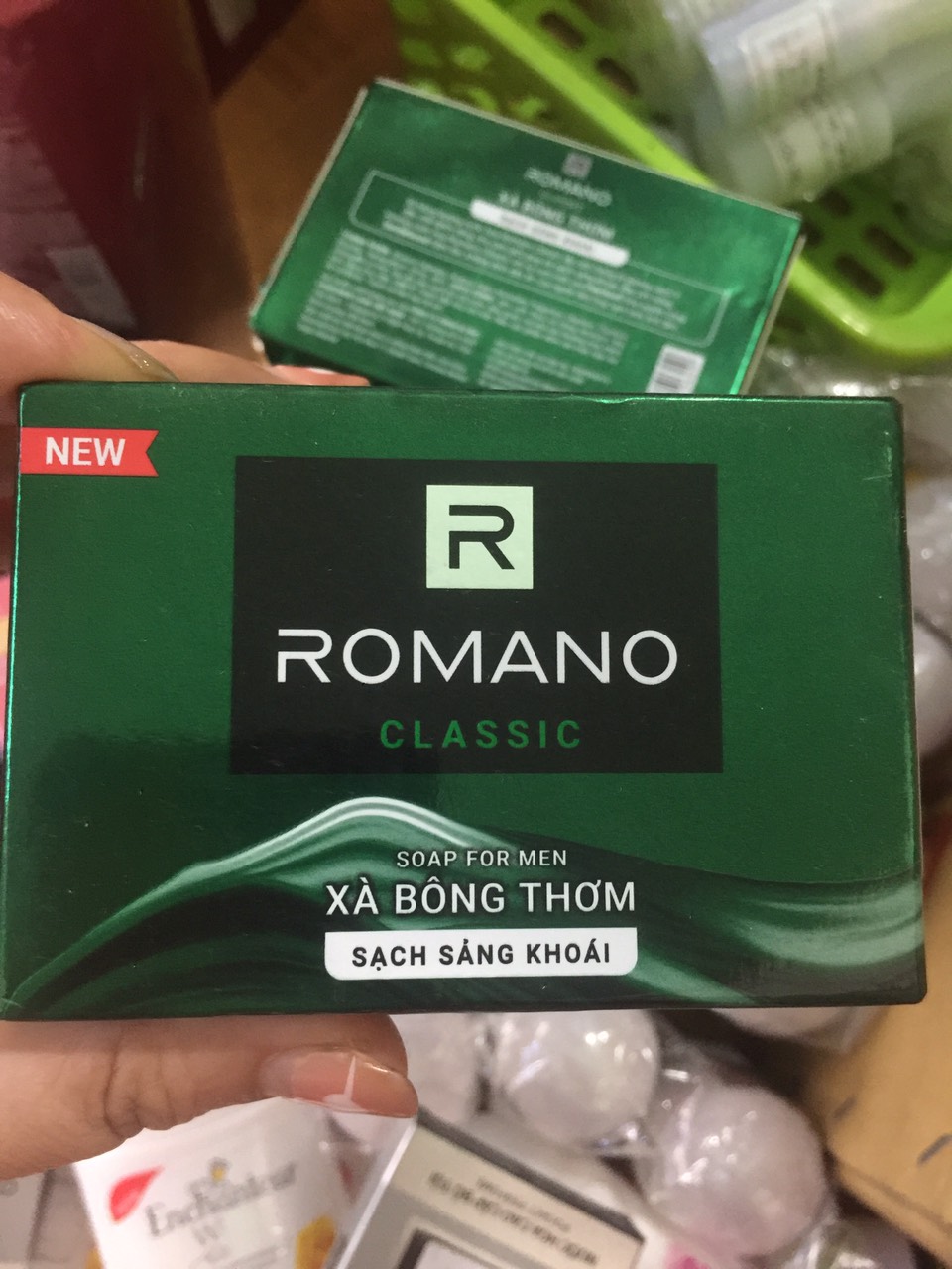 Xà phòng cục Romano 90g mùi Classic