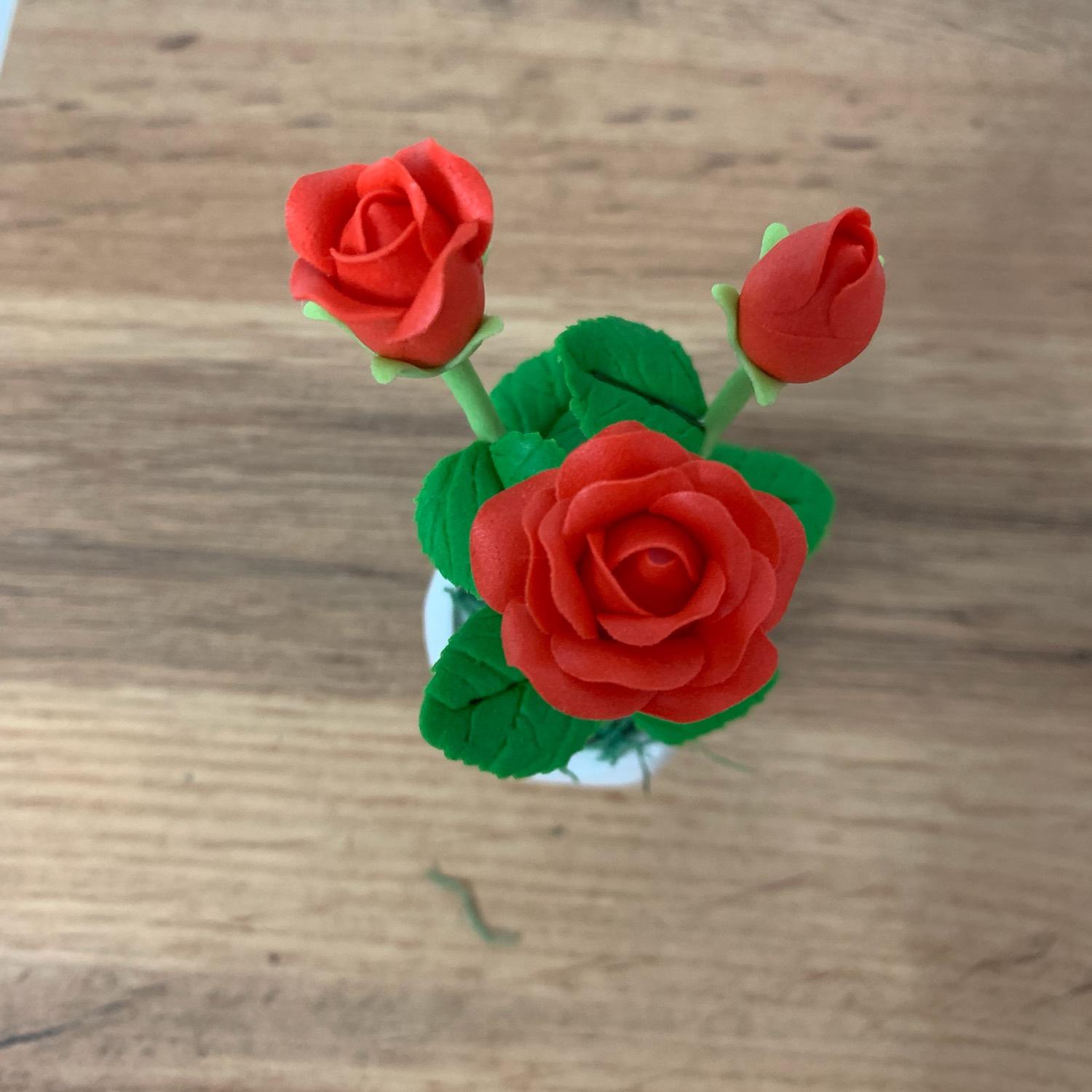 [HCM]Chậu hoa đất sét mini thủ công handmade