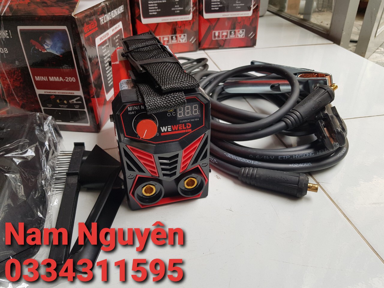 [HCM]Máy hàn mini weweld 200A