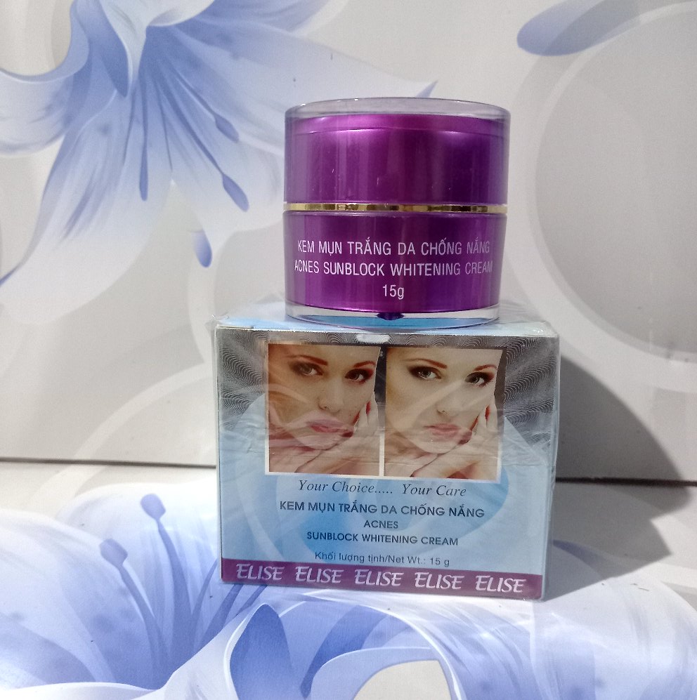 KEM ELISE MỤN TRẮNG DA CHỐNG NẮNG 15G
