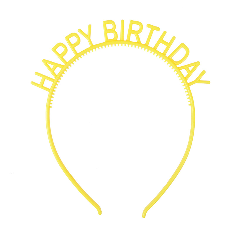 Bờm cài tóc chữ happy birthday