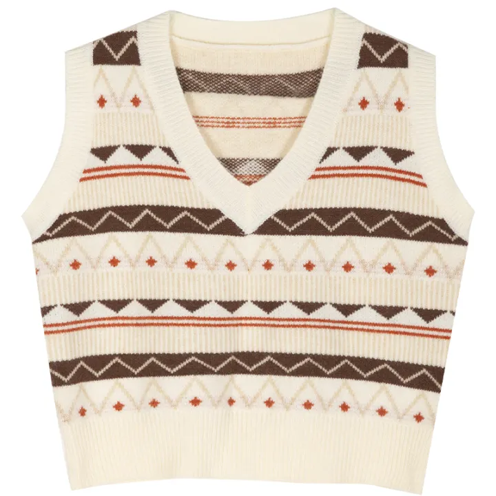knitted sweater vest womens