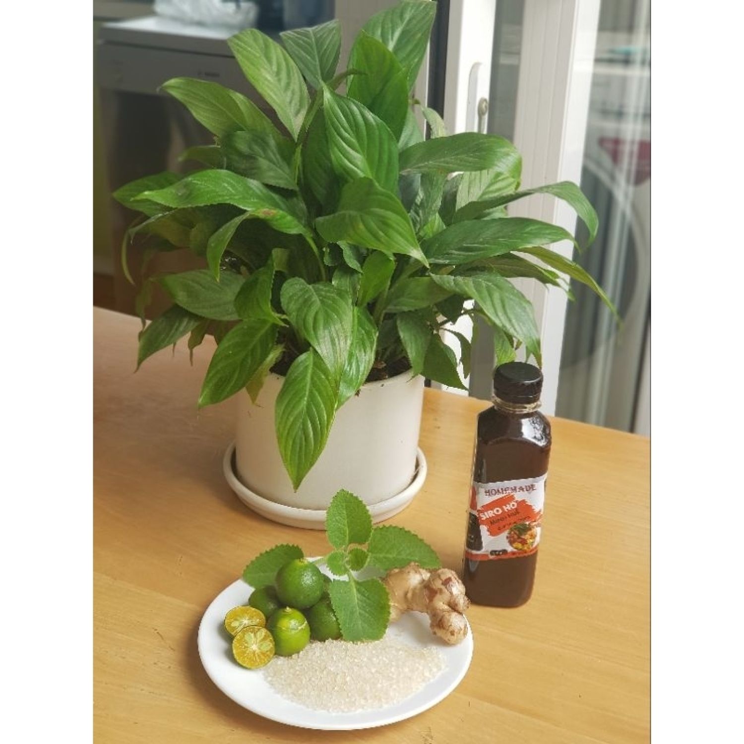 Siro ho húng chanh Minh Huệ 330ml