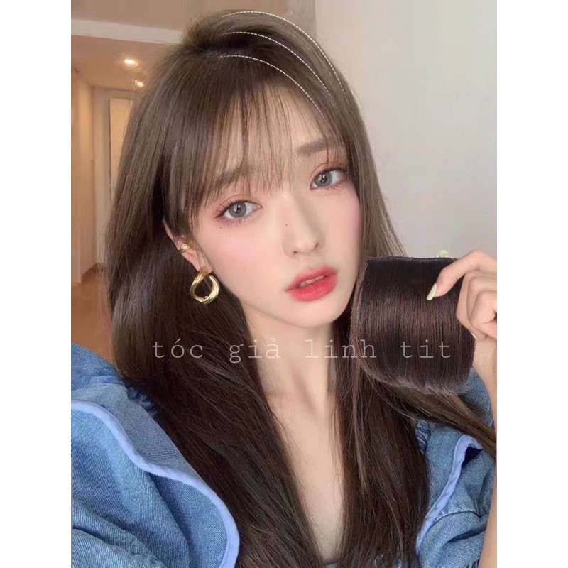 Tóc giả phím phồng ngắn 🥰TÓC THẬT 🥰 độn phồng loại ngắn