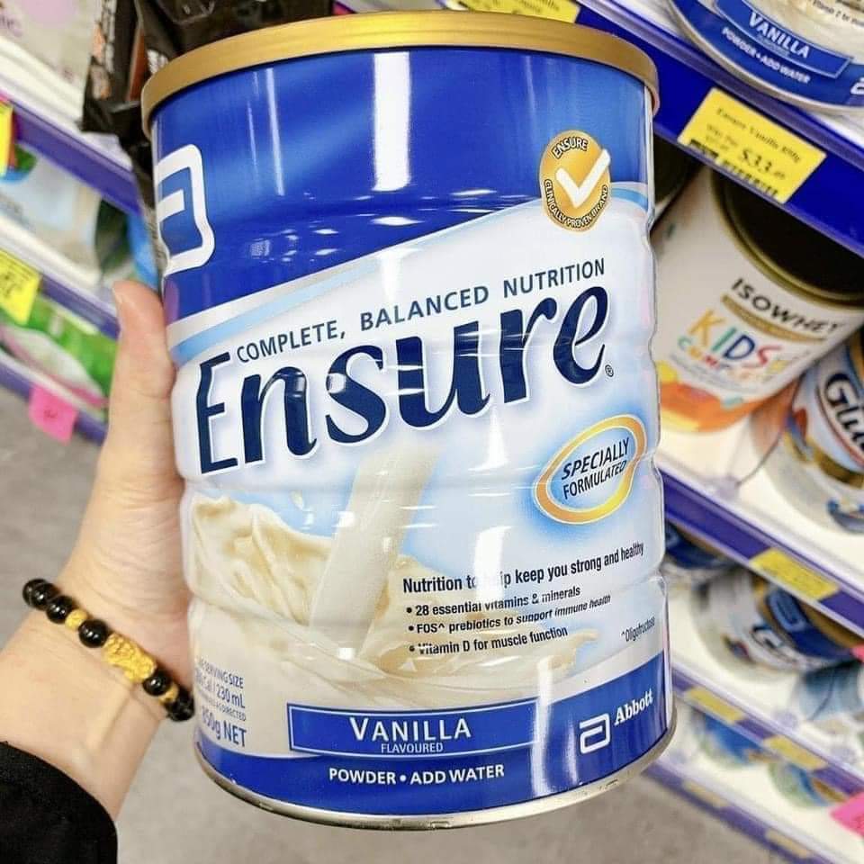 Sữa Ensure Úc 850g date 7/2023