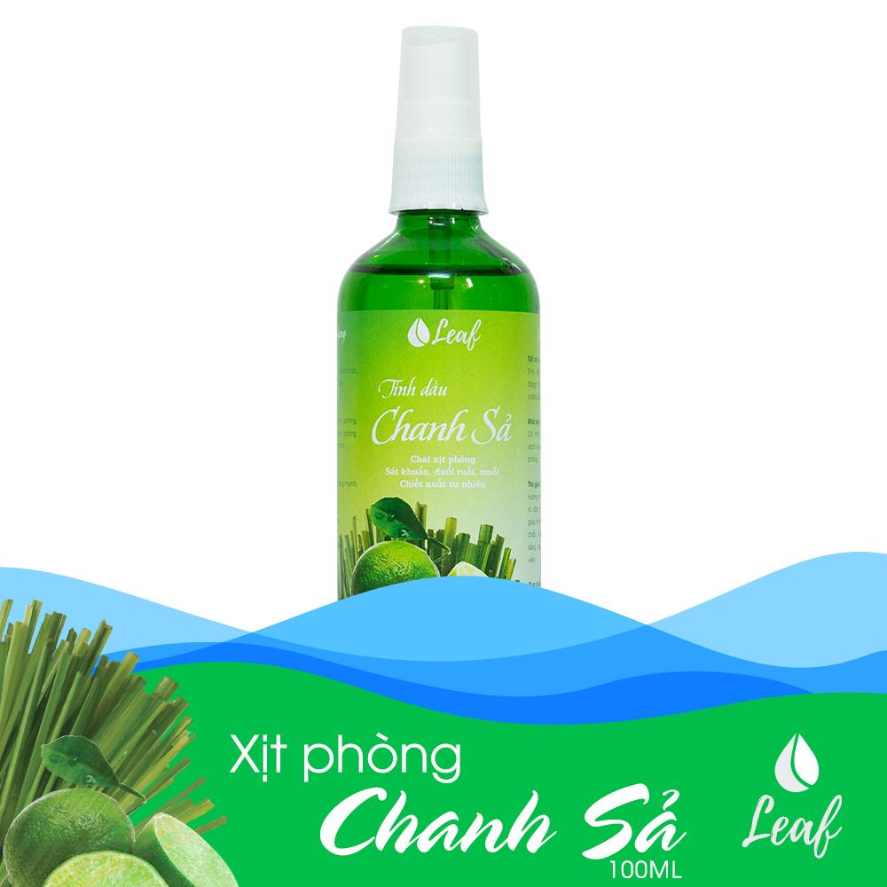 Combo Bình tinh dầu xịt phòng Sả Chanh 100ml