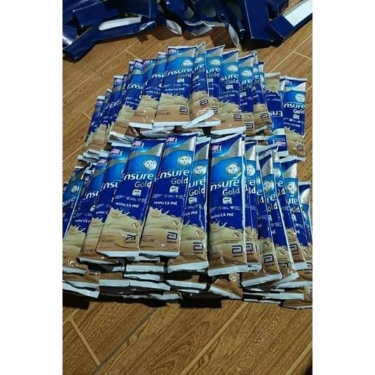 Sữa gói ensure hương vani ít ngọt