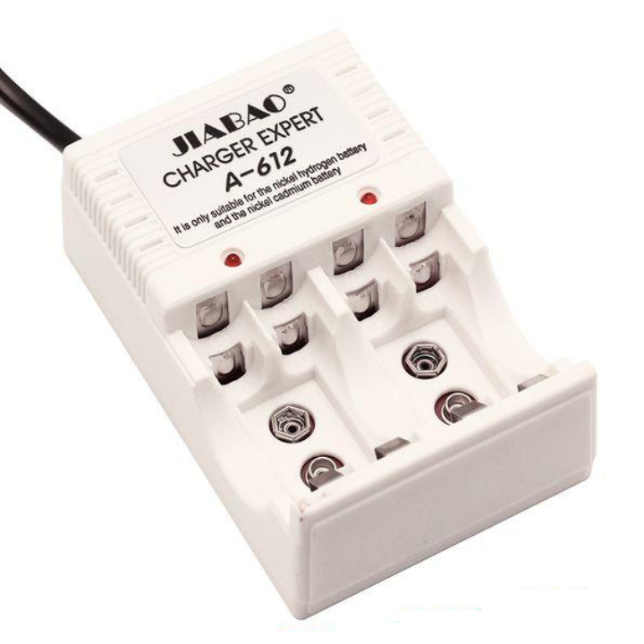 Bộ Sạc Pin Đa Năng Jiabao A612 (Sạc Pin 2A,3A, Pin 9V)