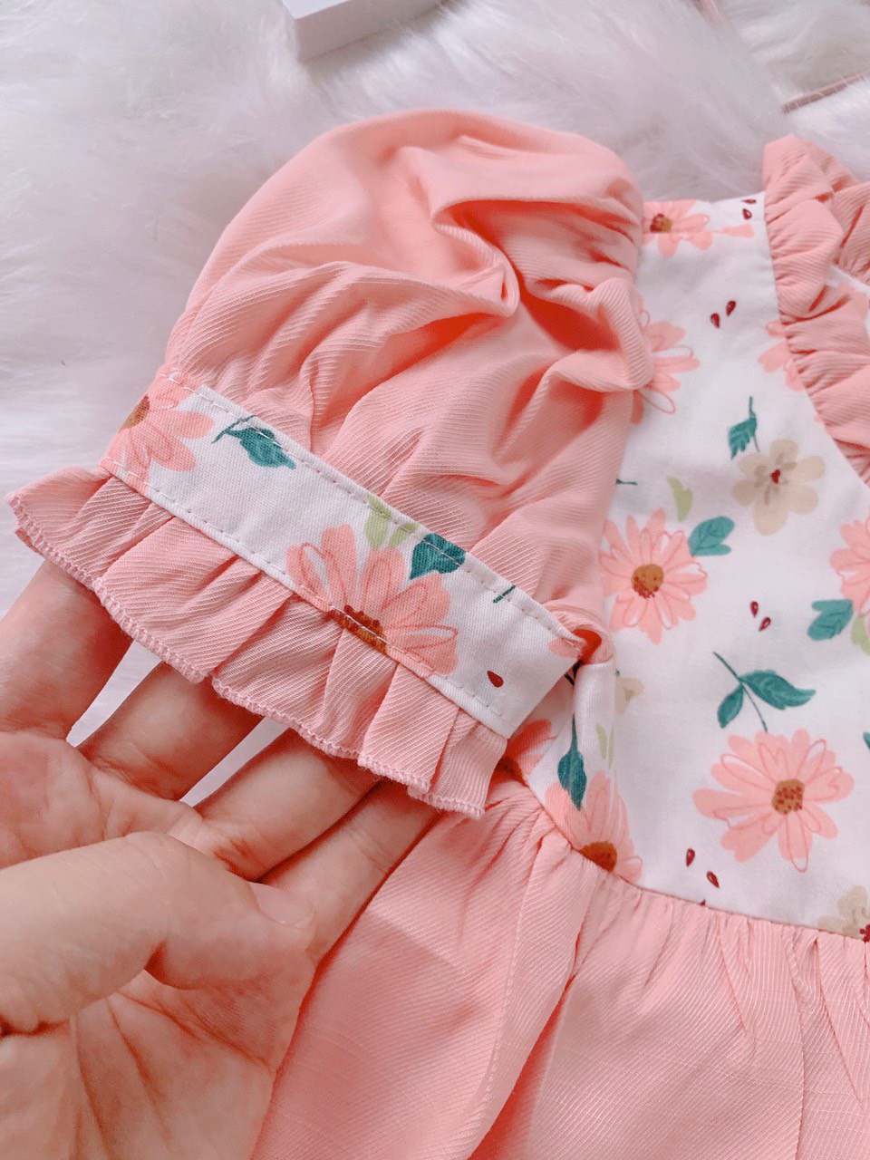 [ CÓ QUÀ TẶNG 🎁] Body áo liền quần cho bé đầy tháng, thôi nôi