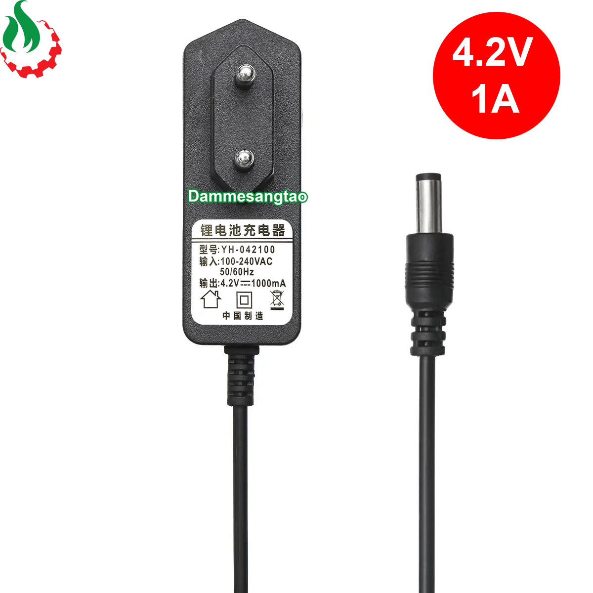 Sạc 1S 4.2V 1A dùng cho pin Li-ion 3.7V