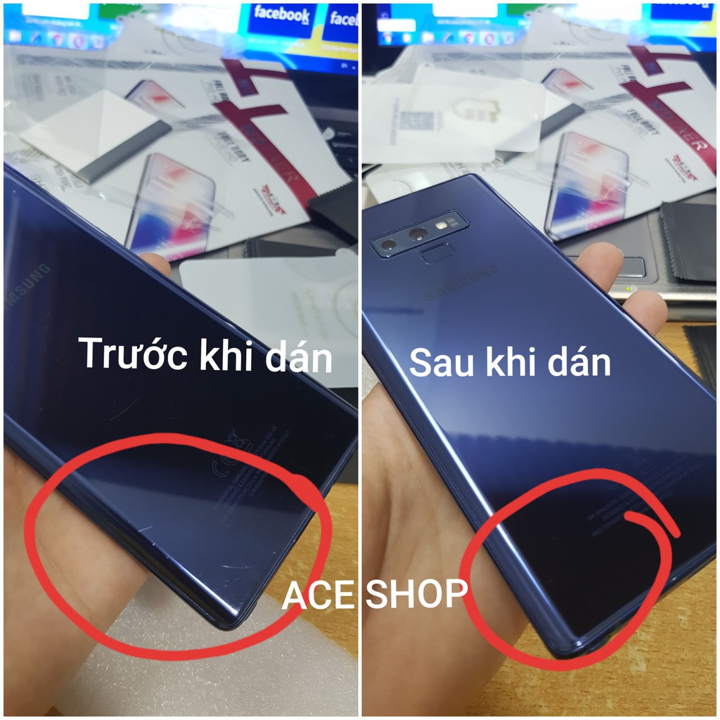 ( Hộp miếng loại xịn ) Dán ppf Samsung Note 8 Note 9 Note 10+ Plus Note 20 Ultra S20 Ultra S21 Ultra S10 5G S10 Plus