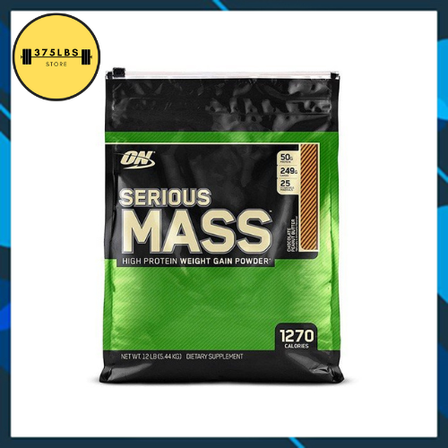 [ CHÍNH HÃNG] Sữa tăng cân Serious Mass 12lbs (Optimum Nutrion) (16 lần dùng)