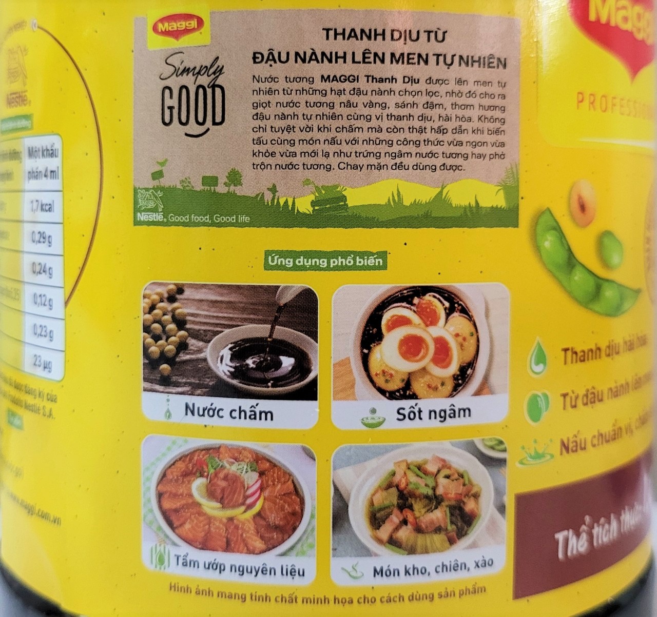 [CHAI 1.8 Lít – THANH DỊU] NƯỚC TƯƠNG ĐẬU NÀNH [VN] MAGGI Light Soybean Sauce