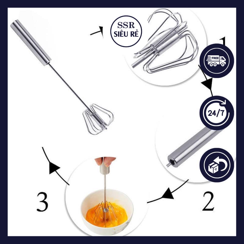 Dụng cụ đánh trứng bán tự động 304