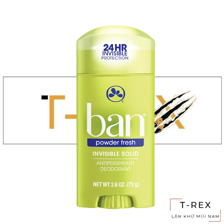 Lăn Sáp Khử Mùi Ban Powder Fresh 73GR