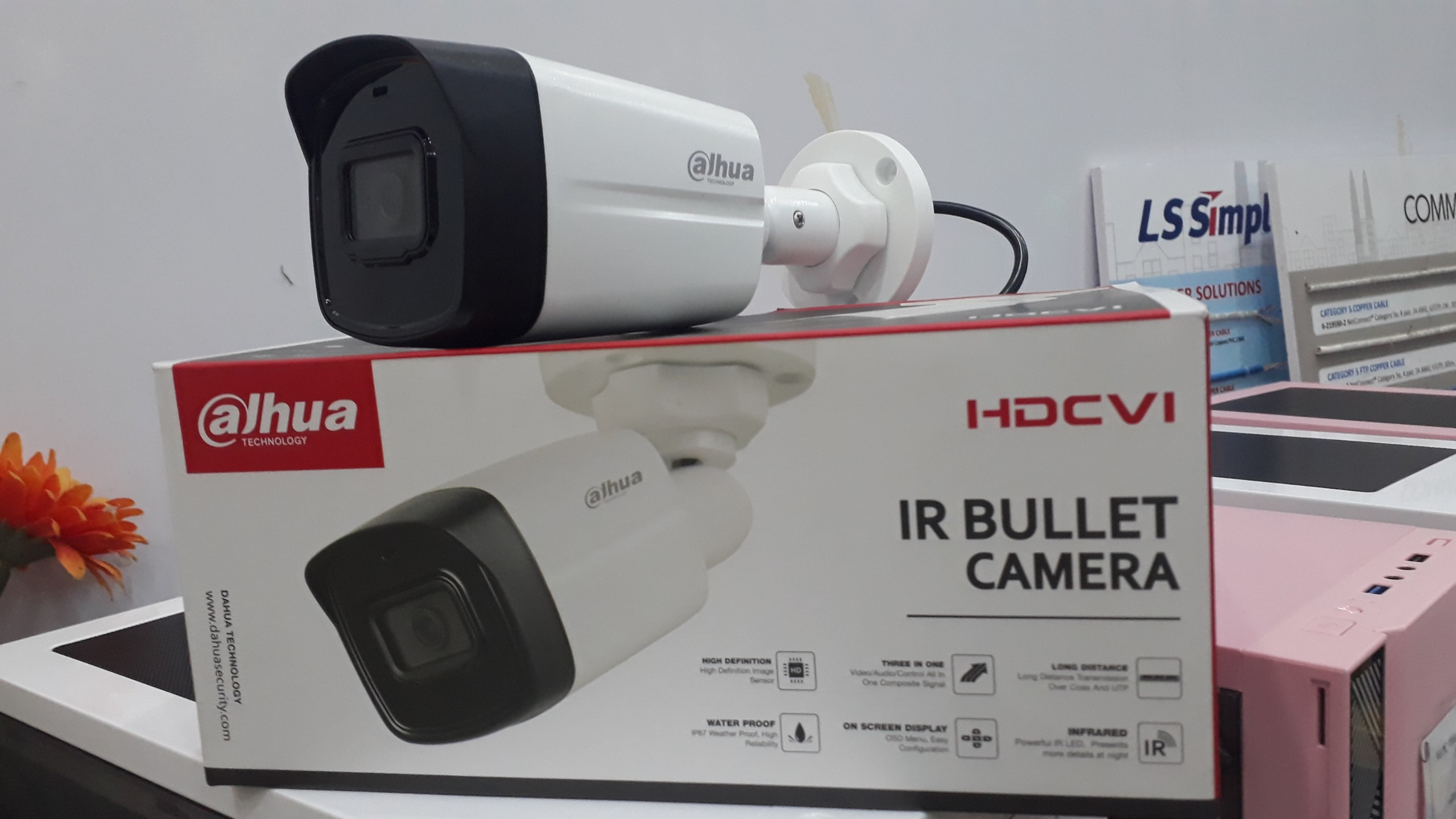 Camera HDCVI 2MP Dahua HAC-HFW1200TLP-S4 ( chính hãng )