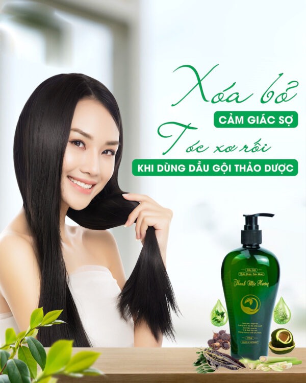 Dầu Gội Thảo Dược Dân Gian Thanh Mộc Hương