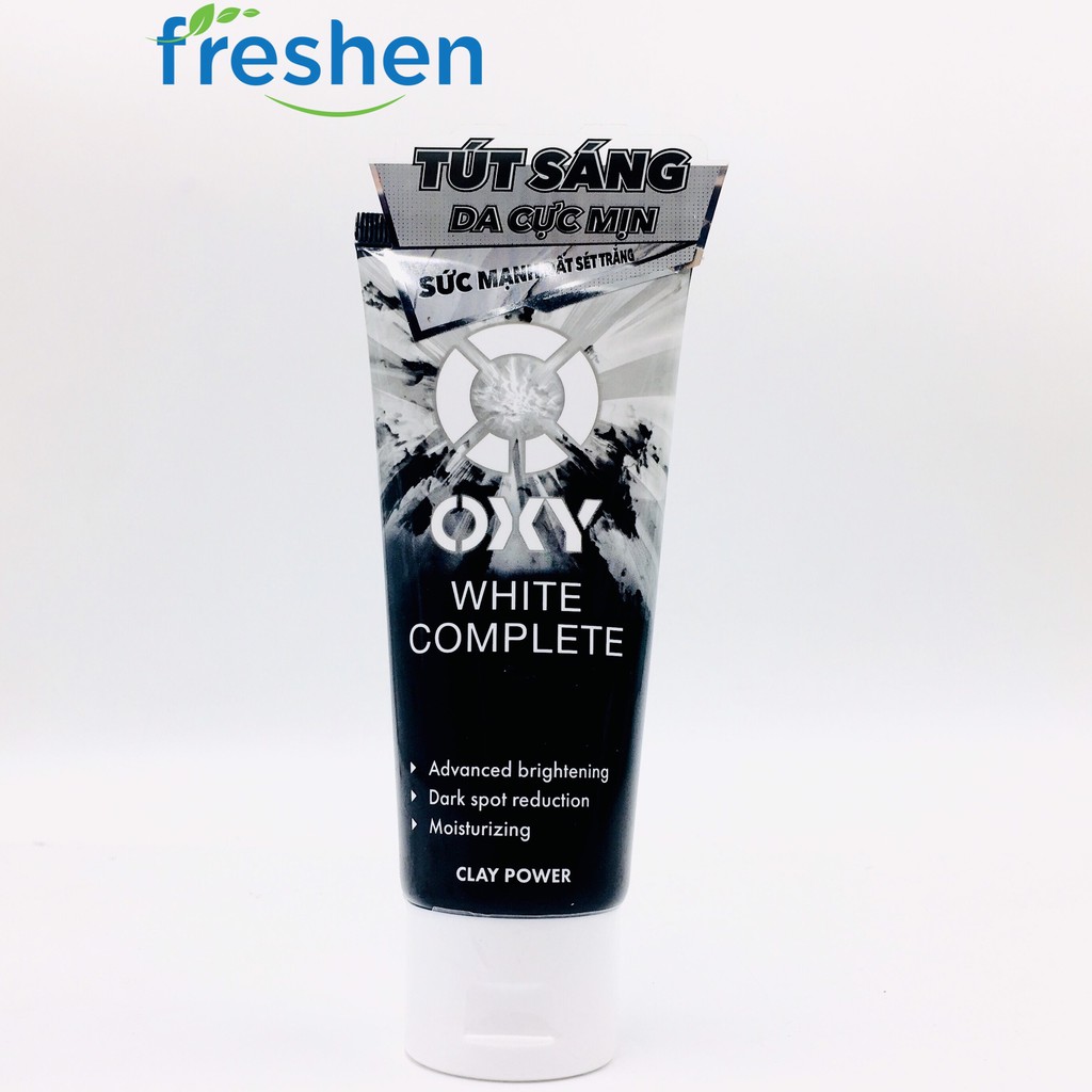 [HCM]Kem rửa mặt tút sáng từ đất sét trắng OXY White Complete 100g