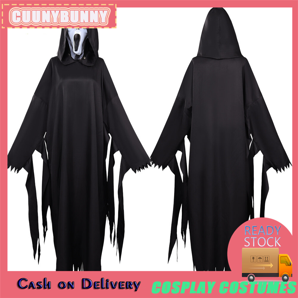 Scream VI Grimace killer Cosplay Costume Halloween Carnival Suit