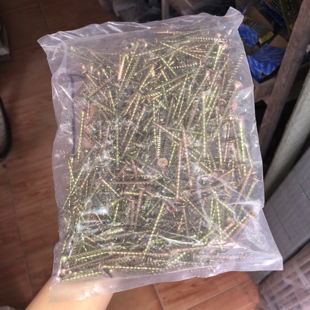 Túi 1kg vít gỗ vàng - Tự chọn kích cỡ