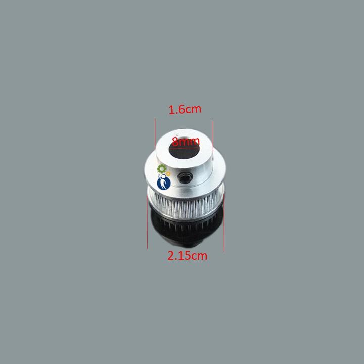 Buly, Puly, Pulley Trục 8mm - 30 Răng, sử dụng với dây đai 2GT-6mm